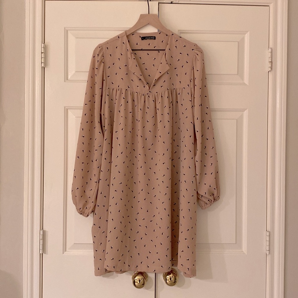 Imanimo Maternity Jamie Printed Dress